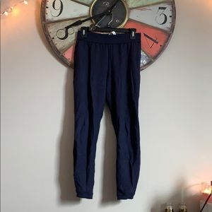 Lululemon navy blue joggers